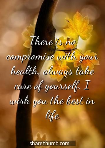 take care of yourself always quotes